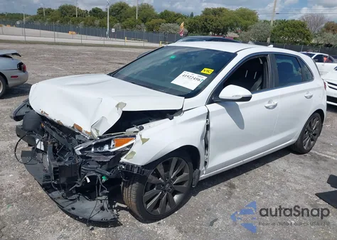 2018 Hyundai Elantra Gt Sport из США, поврежденный, VIN KMHH55LC1JU071429